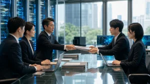 吸収分割による事業承継で契約・顧客・価格の境界を確認する経営者と専門家